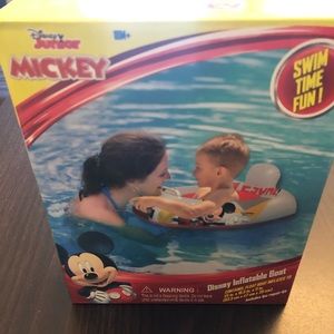 Disney Mickey Mouse Kids Inflatable Pool Float NEW